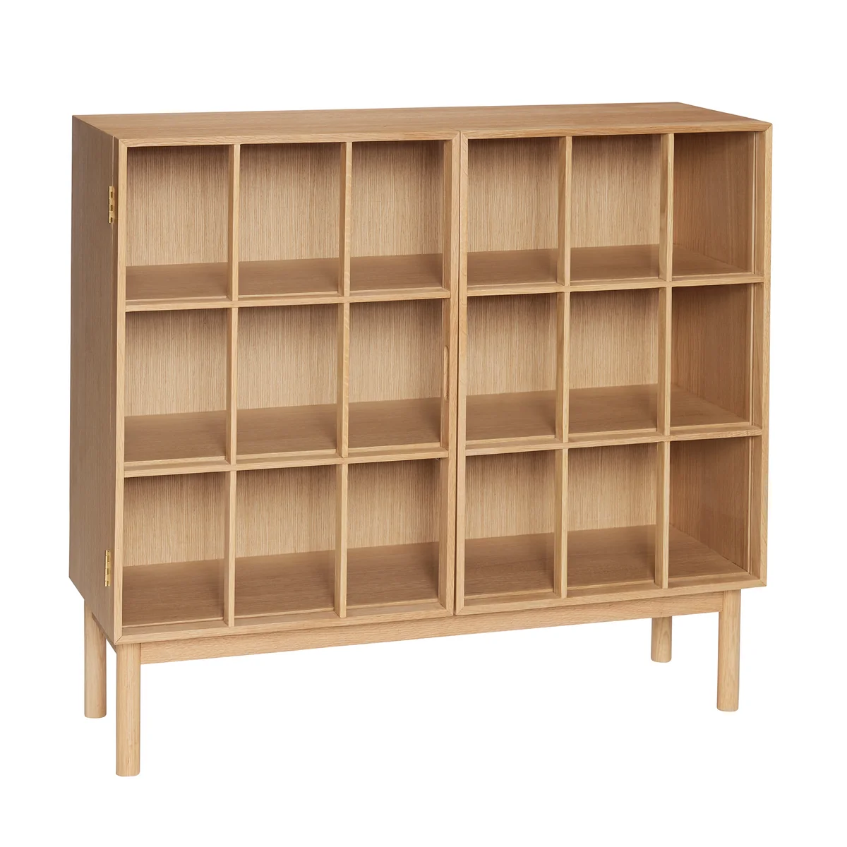 Hübsch Interior - Shoji Cabinet, H 90 cm, chêne Hübsch Interior - Shoji Cabinet, H 90 cm, chêne