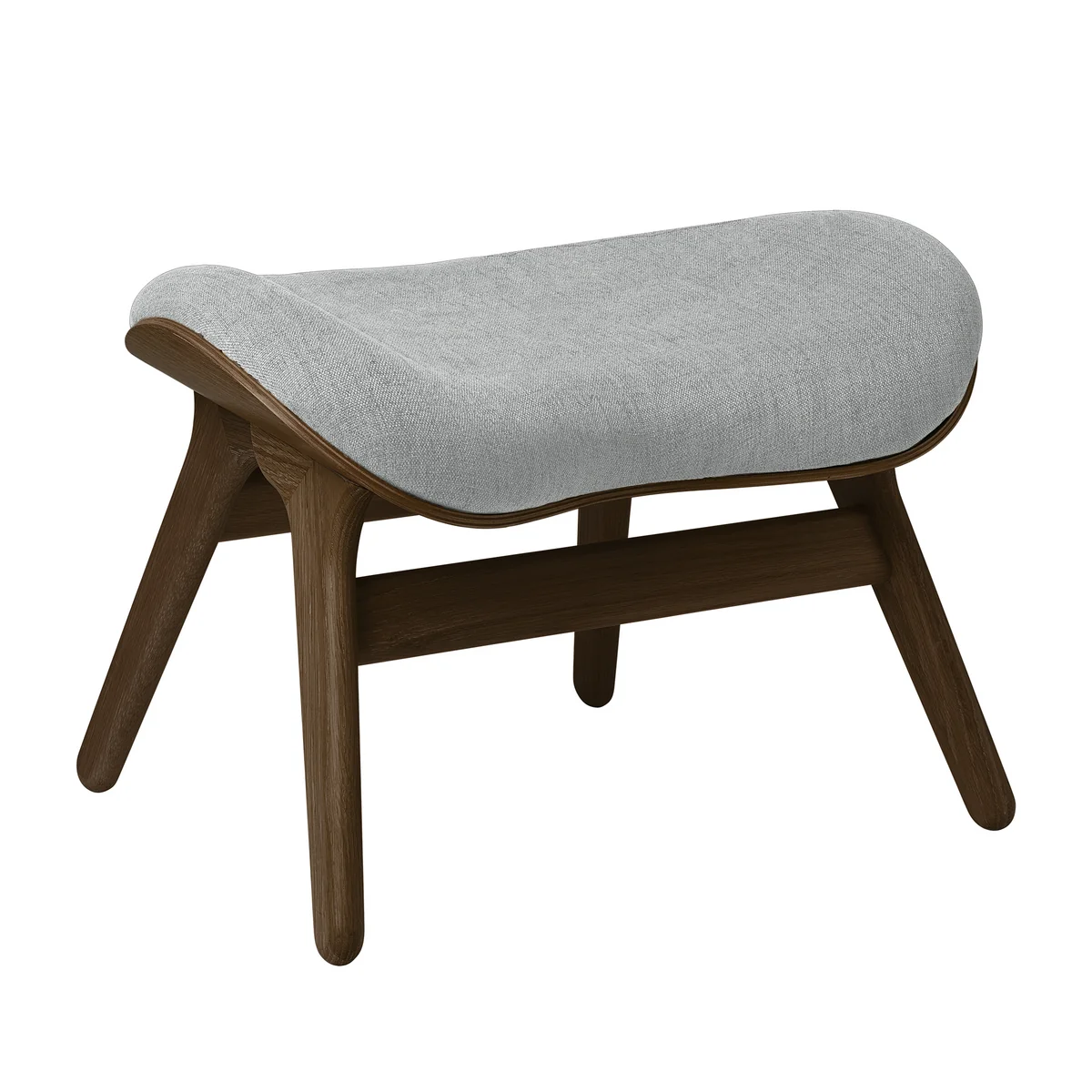 UMAGE - A Conversation Piece Ottoman, chêne foncé / sterling UMAGE - A Conversation Piece Ottoman, chêne foncé / sterling
