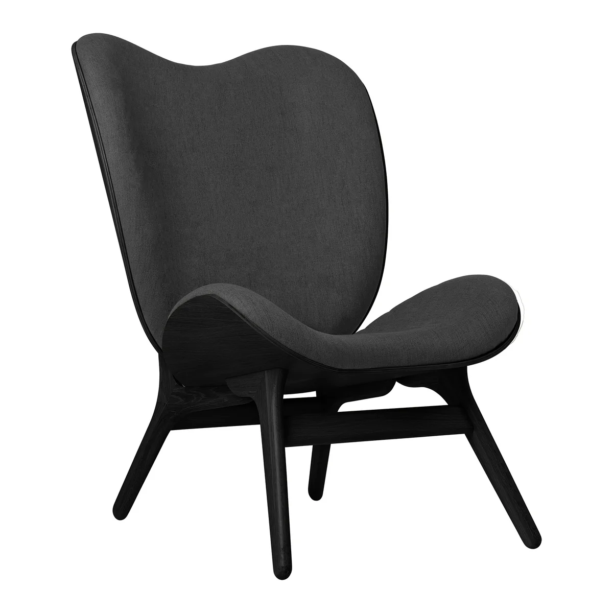 UMAGE - A Conversation Piece Tall Fauteuil, chêne noir / shadow UMAGE - A Conversation Piece Tall Fauteuil, chêne noir / shadow
