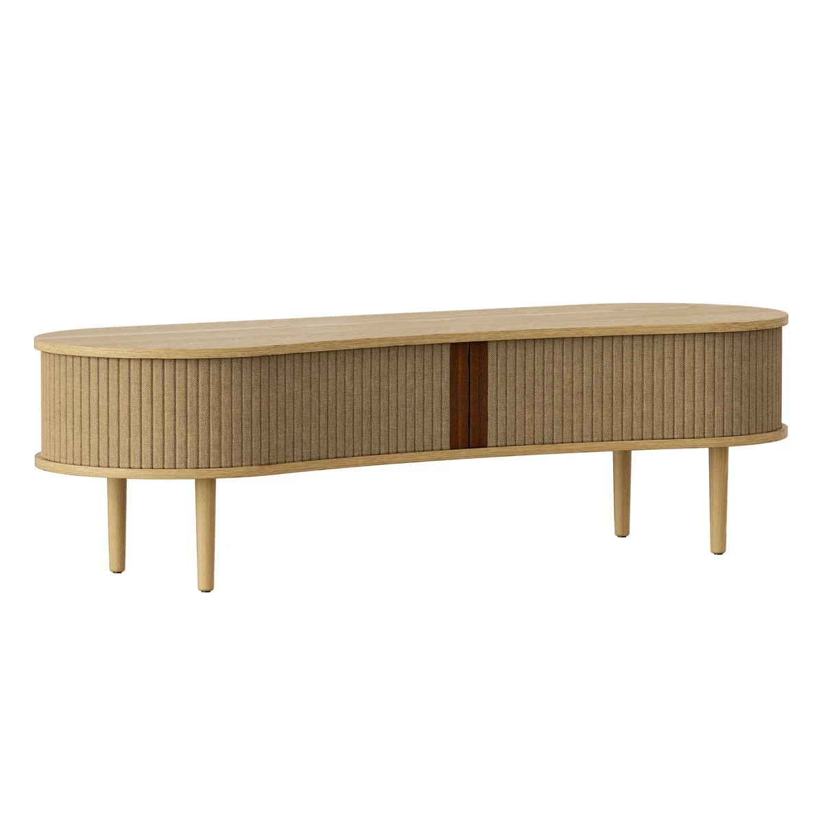 UMAGE - Audacious Banc TV, chêne naturel / sugar brown