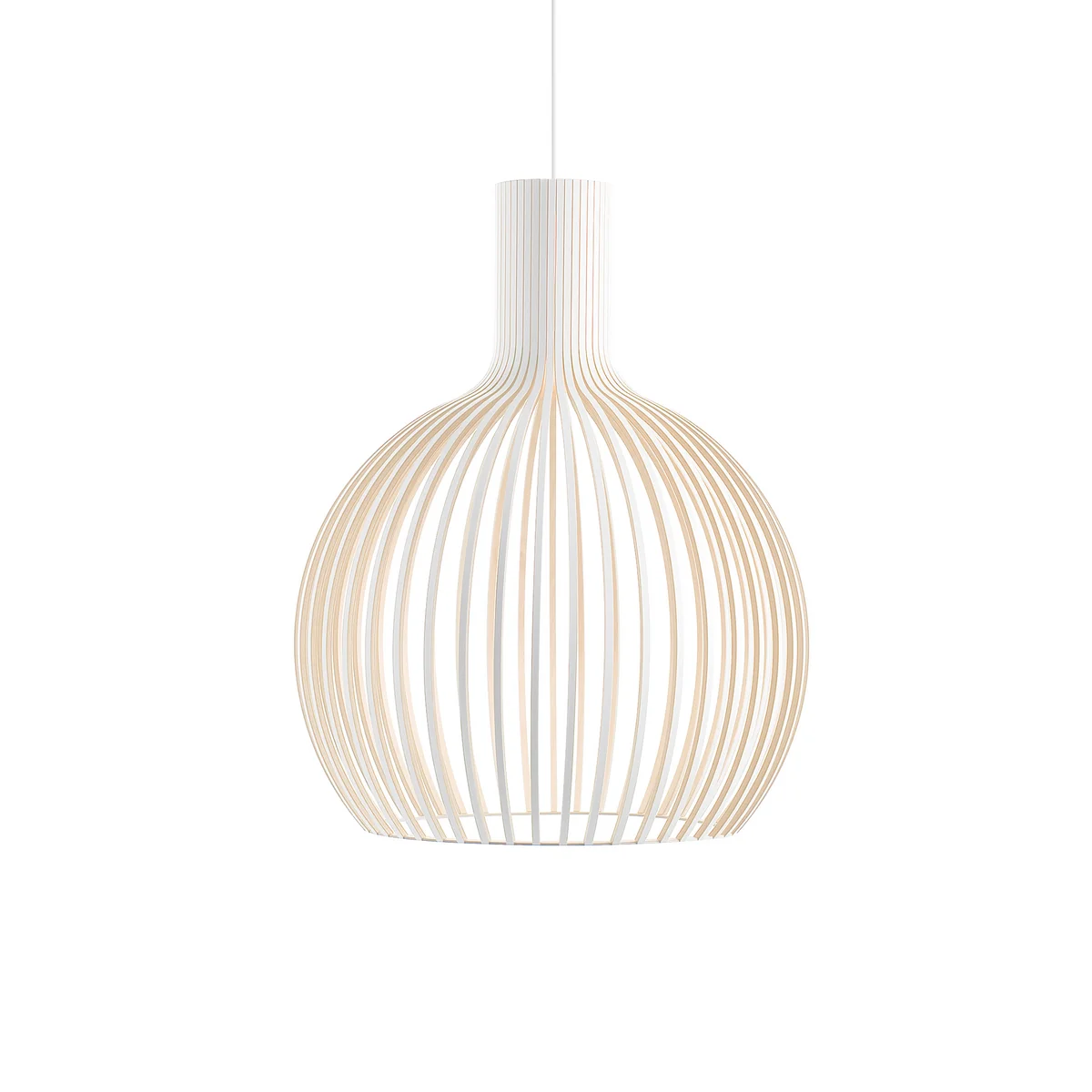 Secto - Octo small 4241 suspension, ø 45 x h 55 cm, blanc Secto - Octo small 4241 suspension, ø 45 x h 55 cm, blanc
