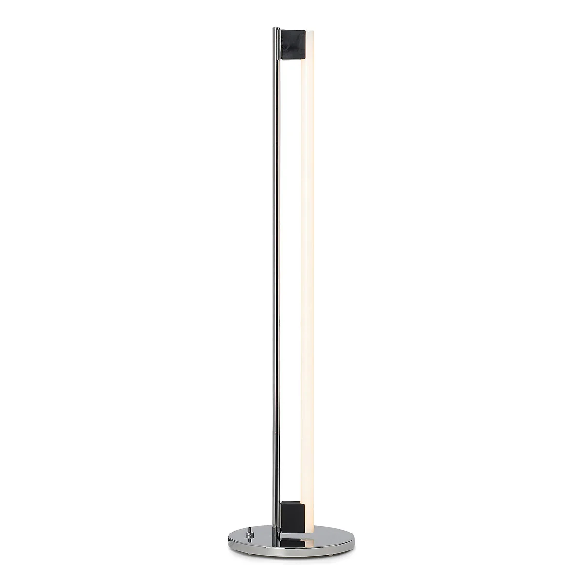 ClassiCon - Tube Light Lampadaire, lampe linéaire à LED à intensité variable, chrome