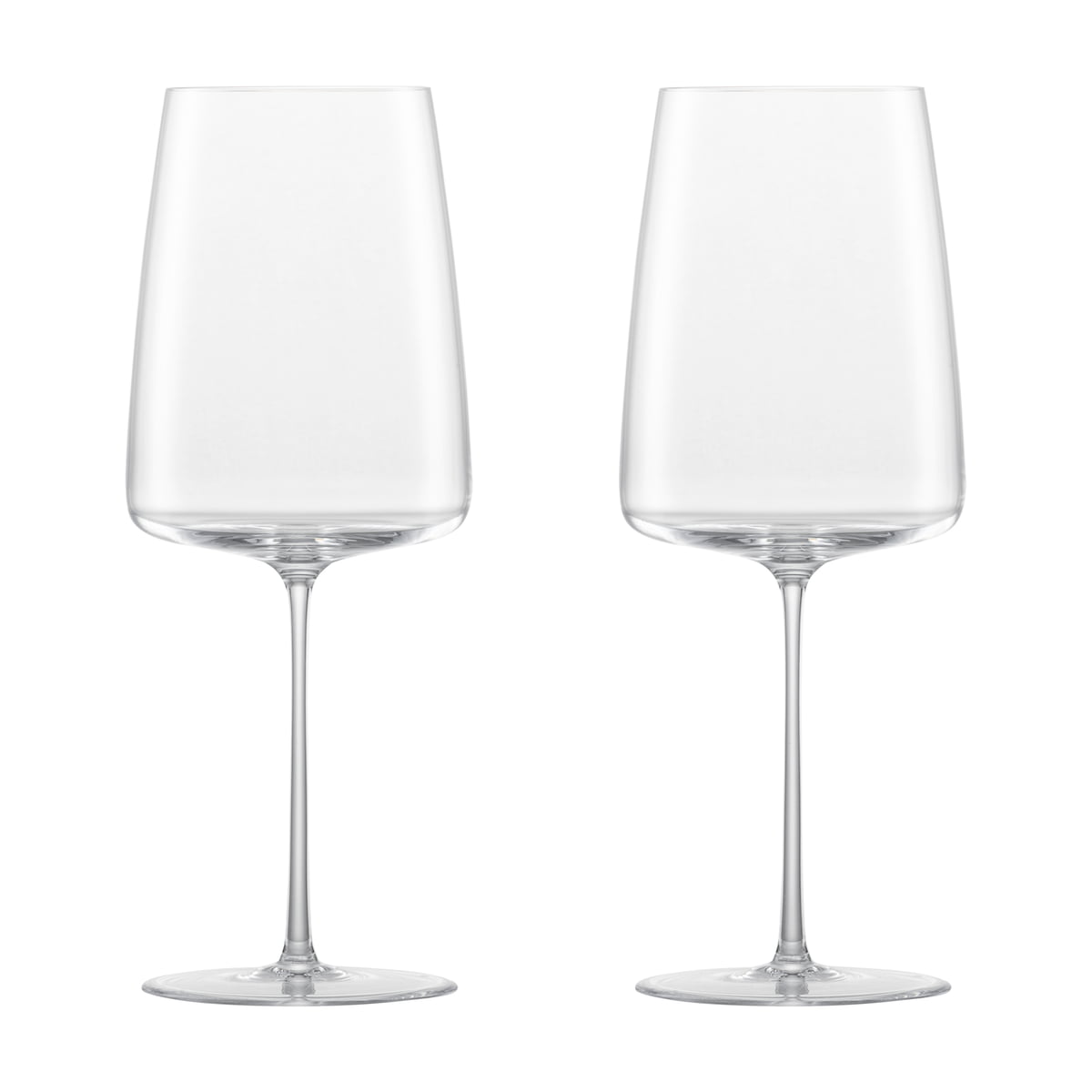 zwiesel glas - simplify verre à vin, fruité & fin, 555 ml (set de 2)