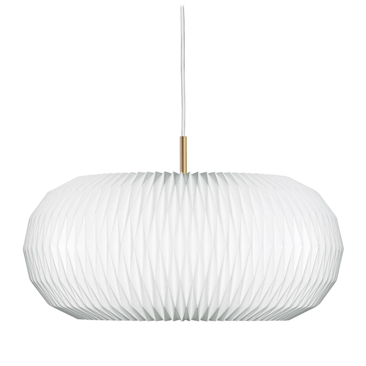 Le Klint - Donut Suspension, Ø 53 cm, laiton / blanc Le Klint - Donut Suspension, Ø 53 cm, laiton / blanc
