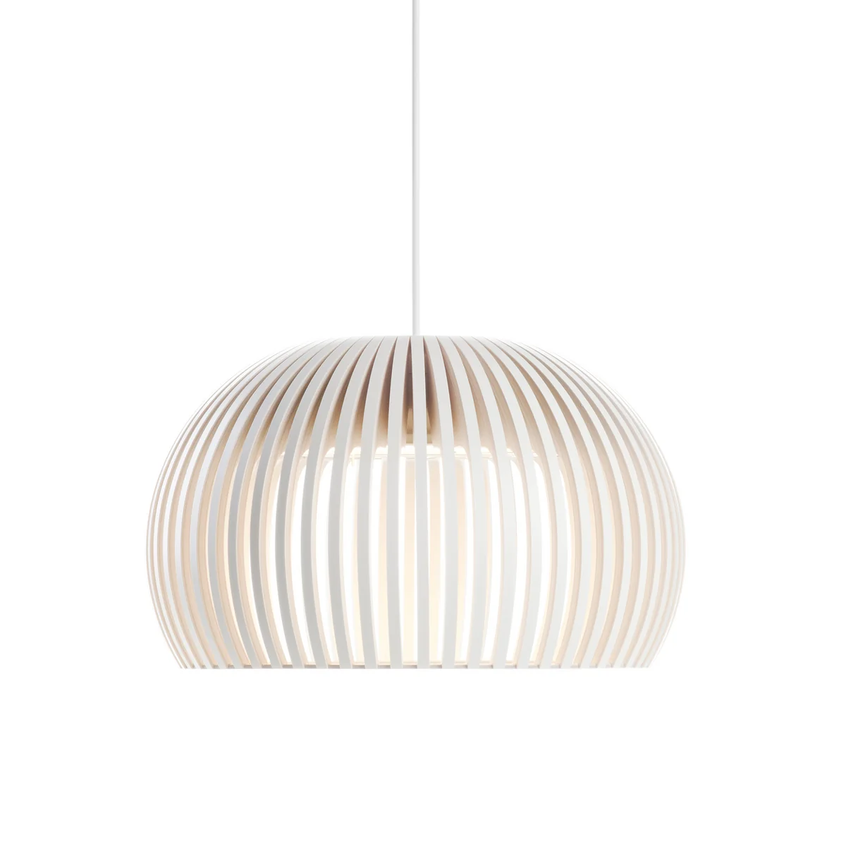 Secto - Atto 5000 luminaire suspendu à led, ø 34 x h 21 cm, blanc Secto - Atto 5000 luminaire suspendu à led, ø 34 x h 21 cm, blanc