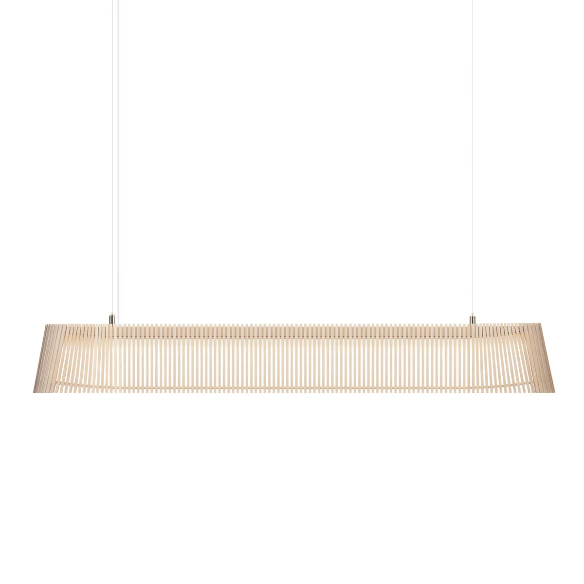 Secto - Owalo 7000 led suspension lumineuse, bouleau
