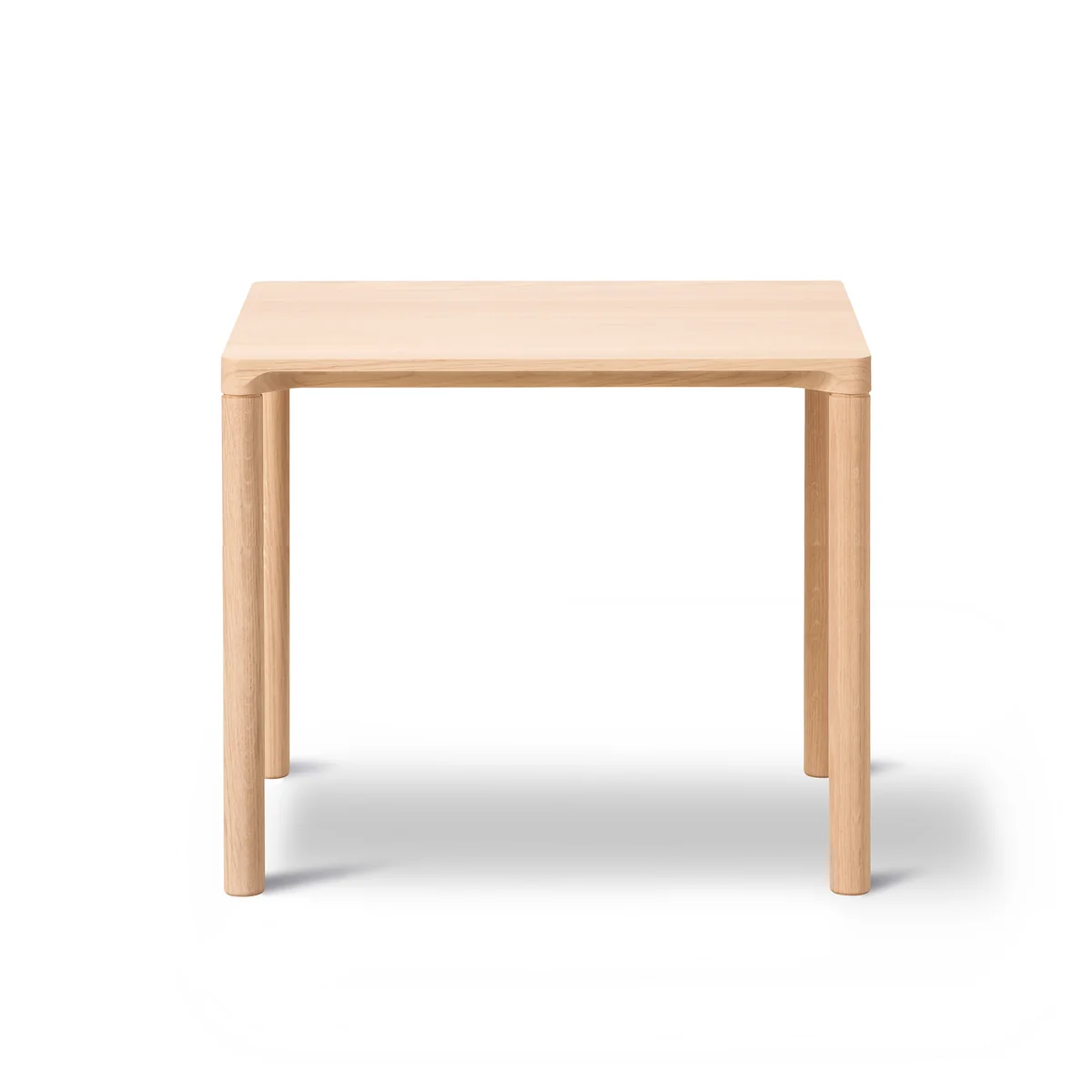 Fredericia - Piloti Table de salon, 39 x 46,5 cm H 41 cm, chêne huilé clair