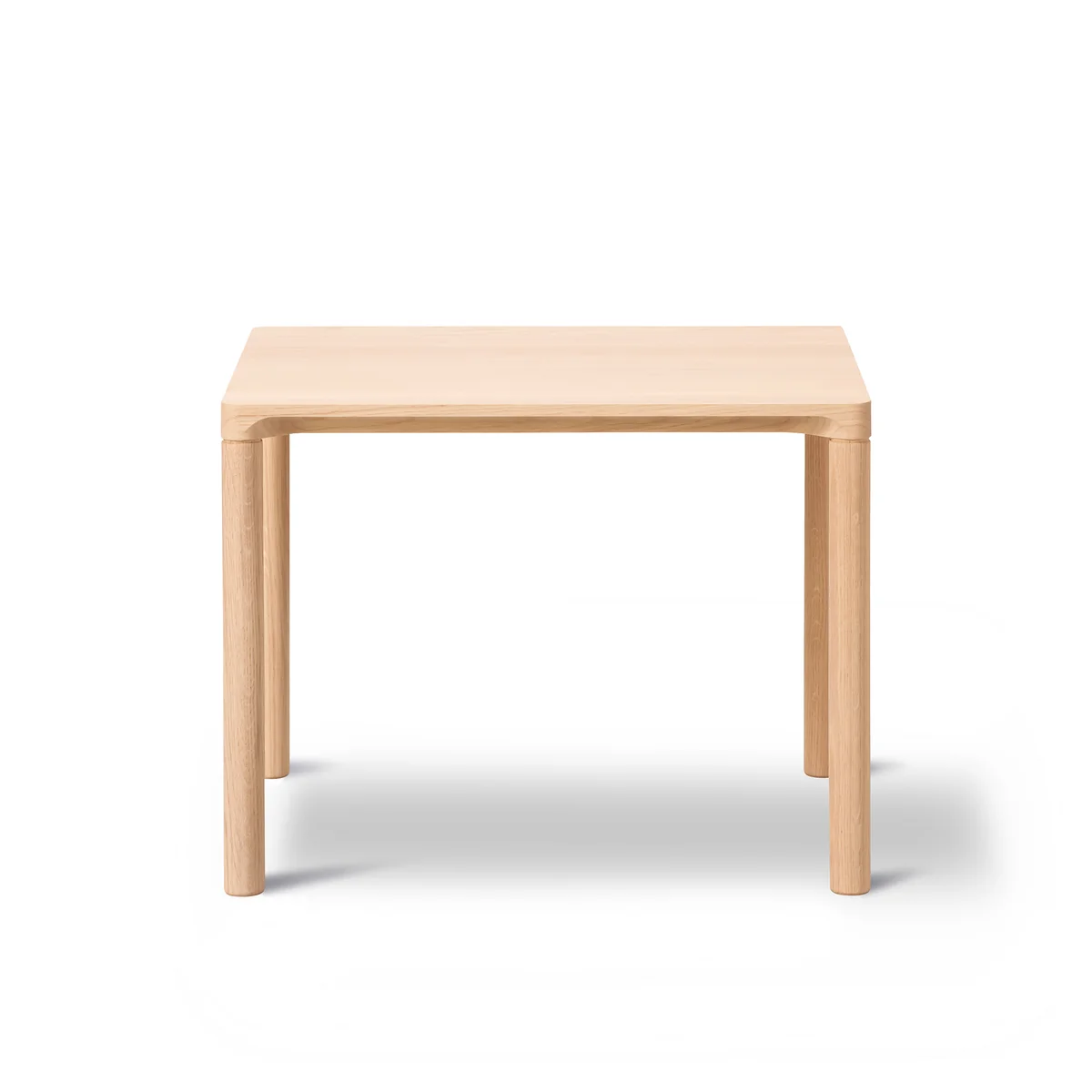 Fredericia - Piloti Table de salon, 39 x 46,5 cm H 35 cm, chêne huilé clair