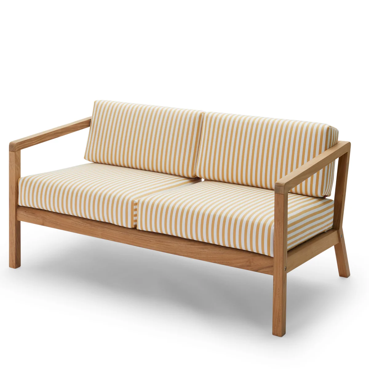 Fritz Hansen - Skagerak Virkelyst Canapé 2 places, teck / jaune d'or (édition limitée) Fritz Hansen - Skagerak Virkelyst Canapé 2 places, teck / jaune d'or (édition limitée)