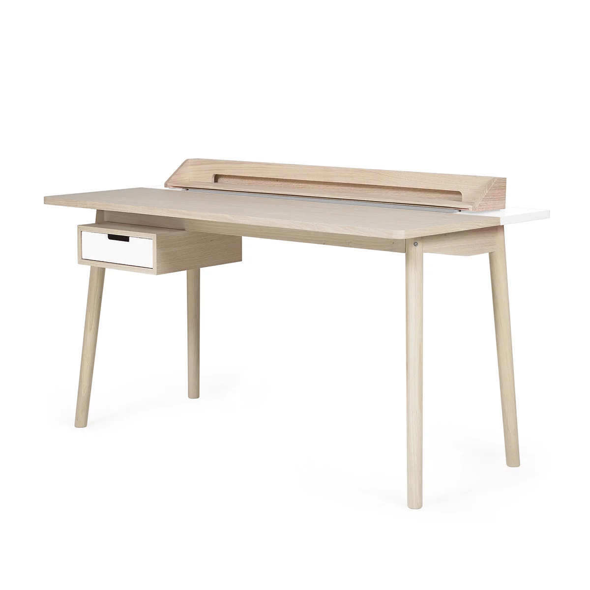Hartô - Honoré Bureau, chêne naturel / blanc Hartô - Honoré Bureau, chêne naturel / blanc