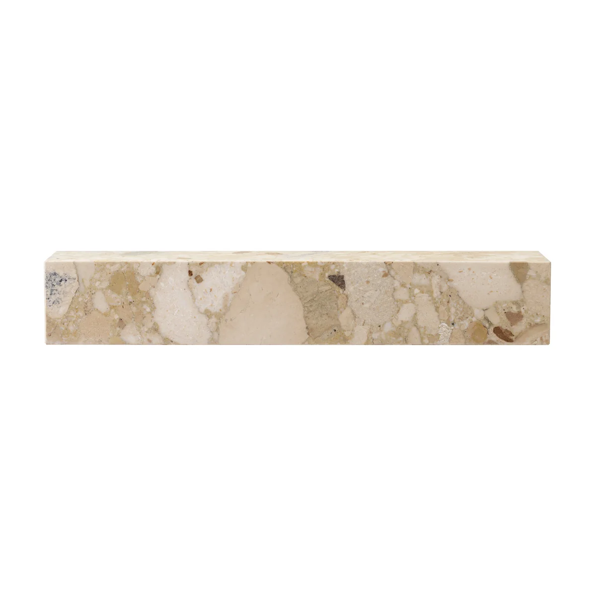 Audo - Plinth Étagère murale, L 60 cm, sable (Kunis Breccia)