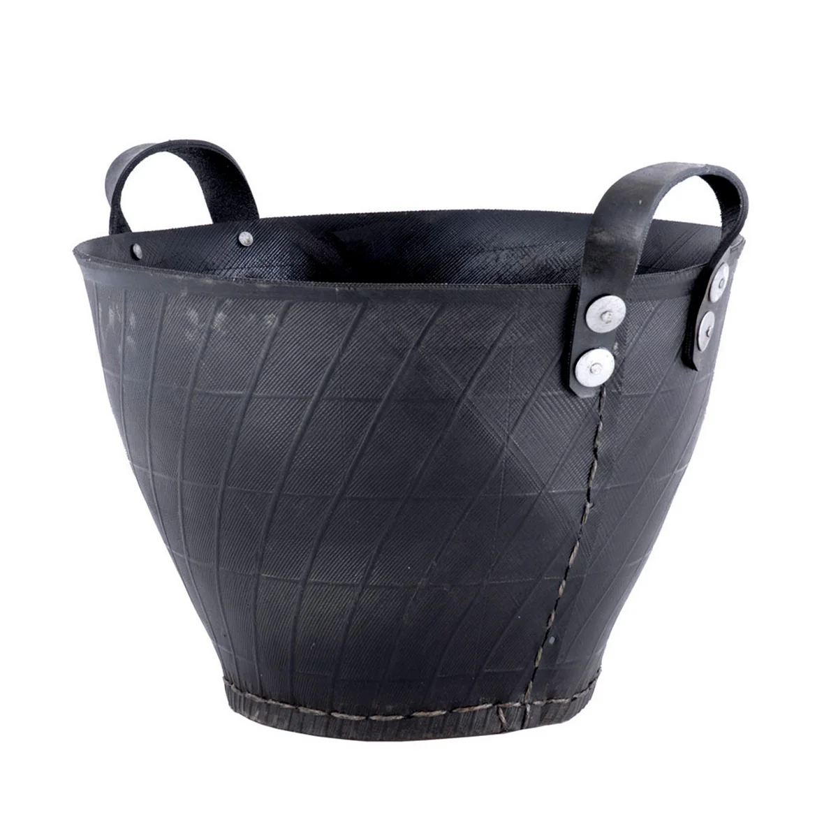 Muubs - Dacarr Corbeille XL, H 40 Ø 50 cm, noir