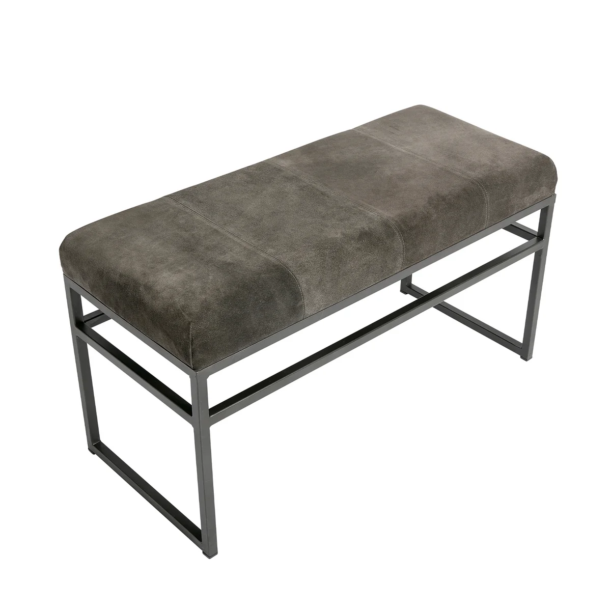 Muubs - Bronx Banc S, 90 x 50 cm, fer, noir Muubs - Bronx Banc S, 90 x 50 cm, fer, noir