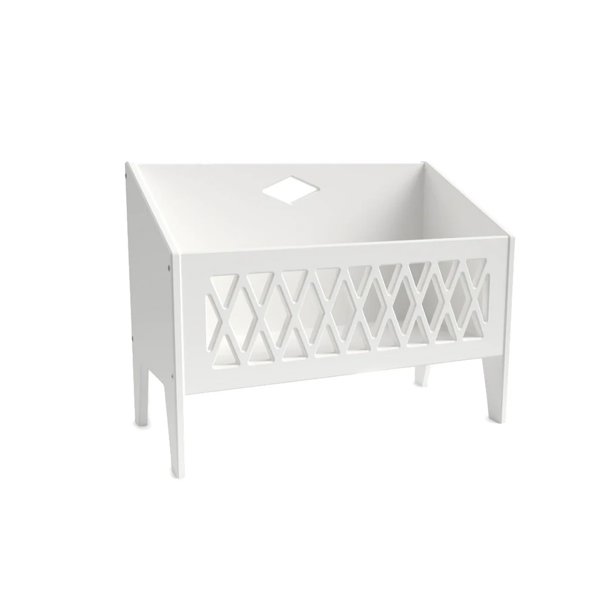 Cam Cam Copenhagen - Harlequin Banc de livres, blanc Cam Cam Copenhagen - Harlequin Banc de livres, blanc