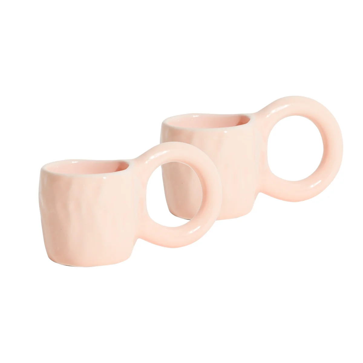 Petite Friture - Donut Tasse à espresso, bubble gum (set de 2)