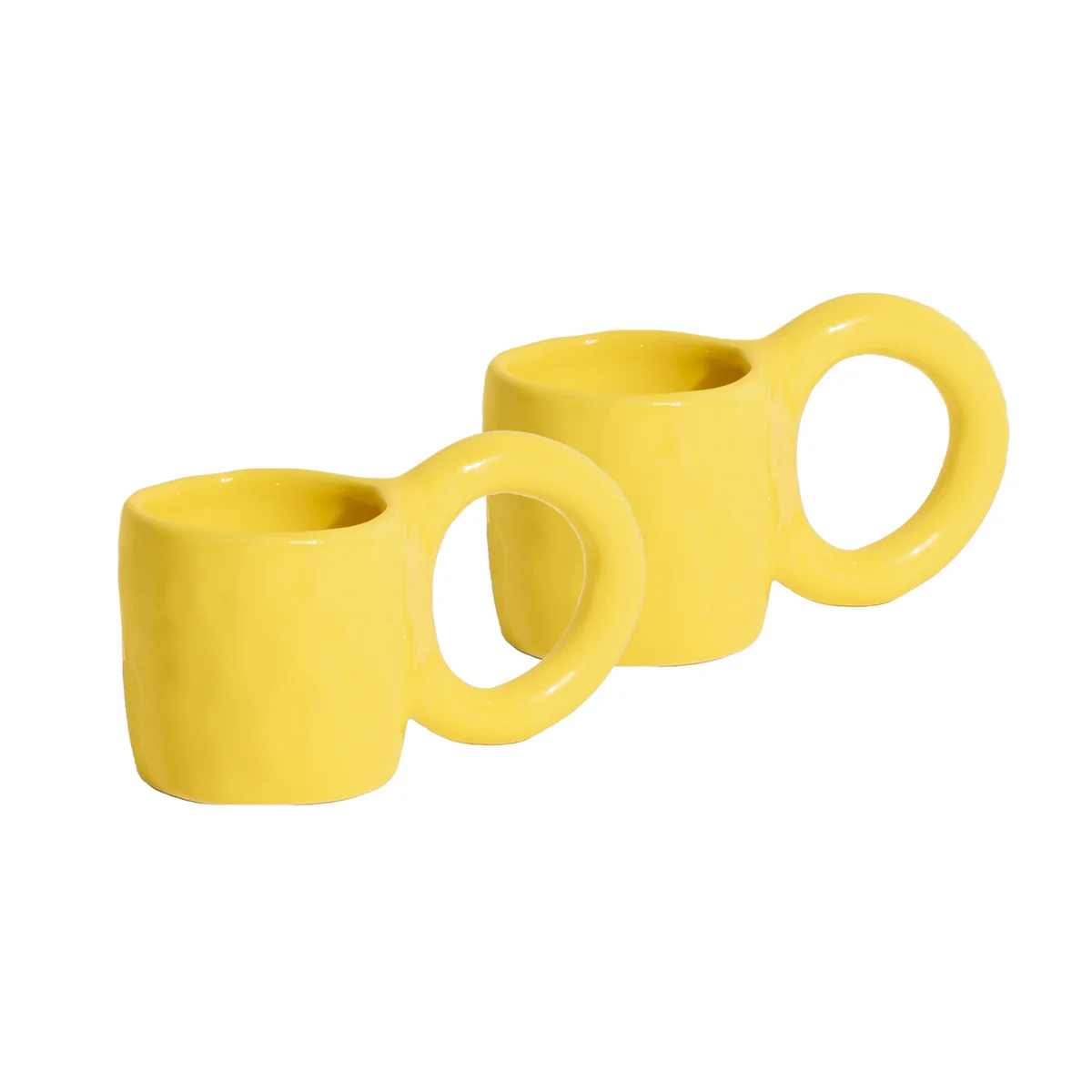 Petite Friture - Donut Tasse à espresso, lemon (set de 2)