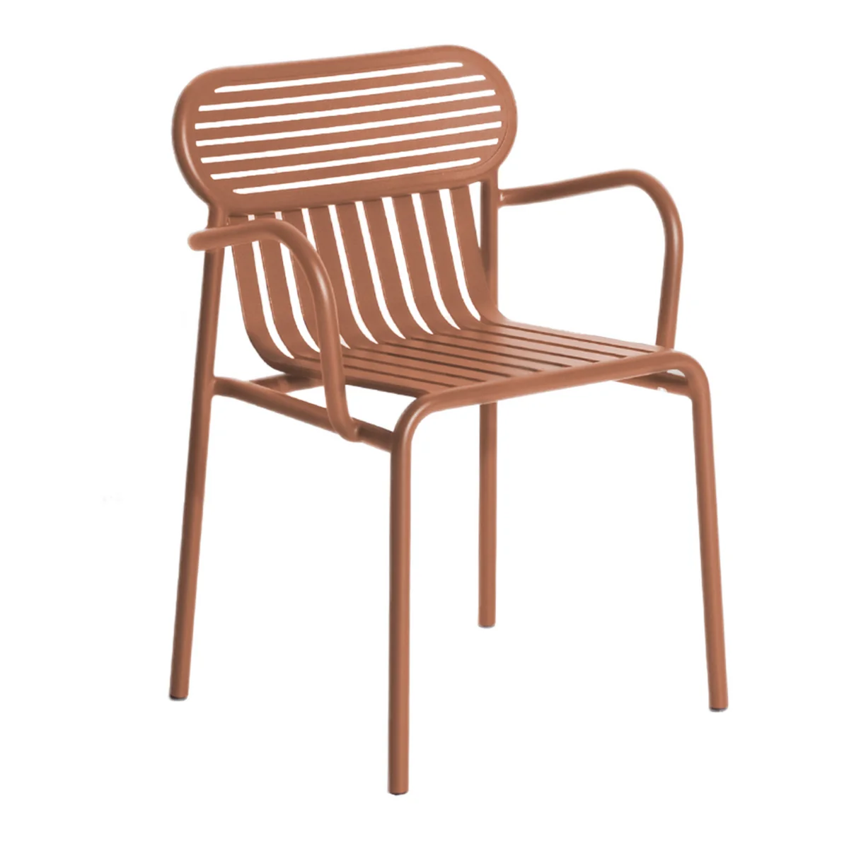 Petite Friture - Week-End Bridge Fauteuil d'extérieur, terracotta