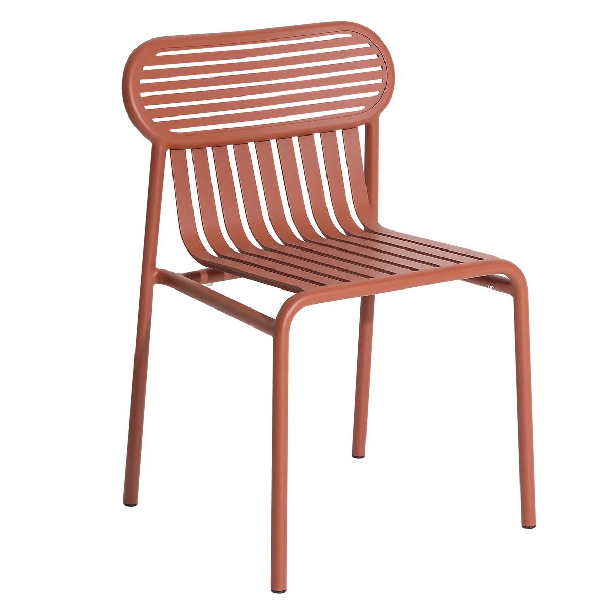 Petite Friture - Week-End Outdoor Chaise, terracotta Petite Friture - Week-End Outdoor Chaise, terracotta