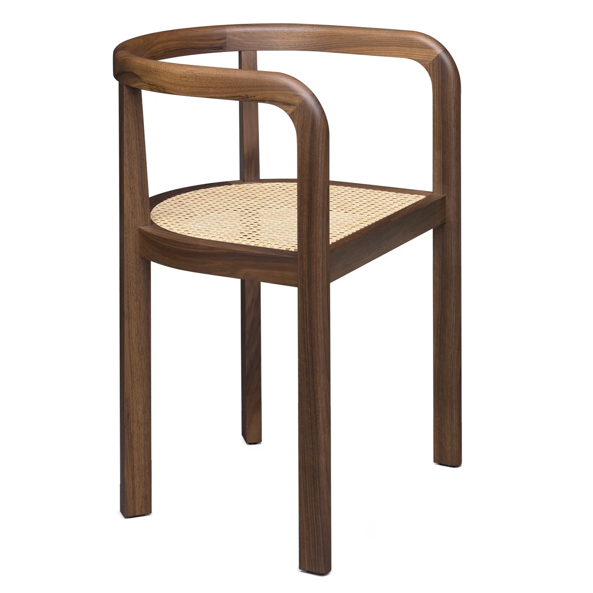 e15 - Stuttgart Chaise, noyer ciré / tressage viennois e15 - Stuttgart Chaise, noyer ciré / tressage viennois