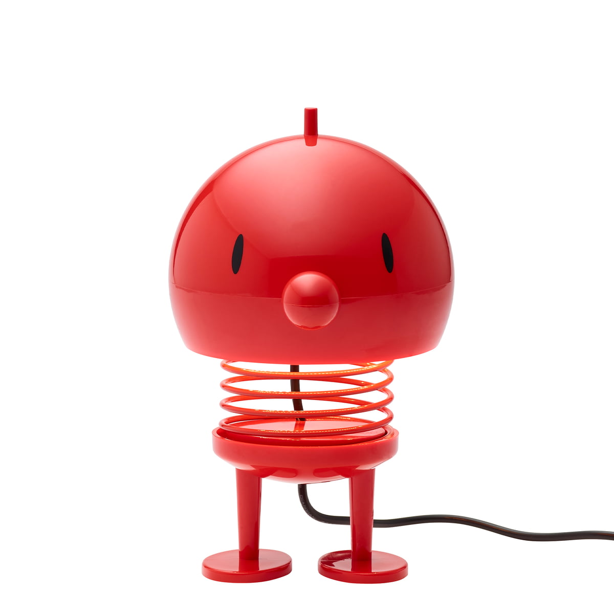hoptimist - bumble lampe de table, large, rouge