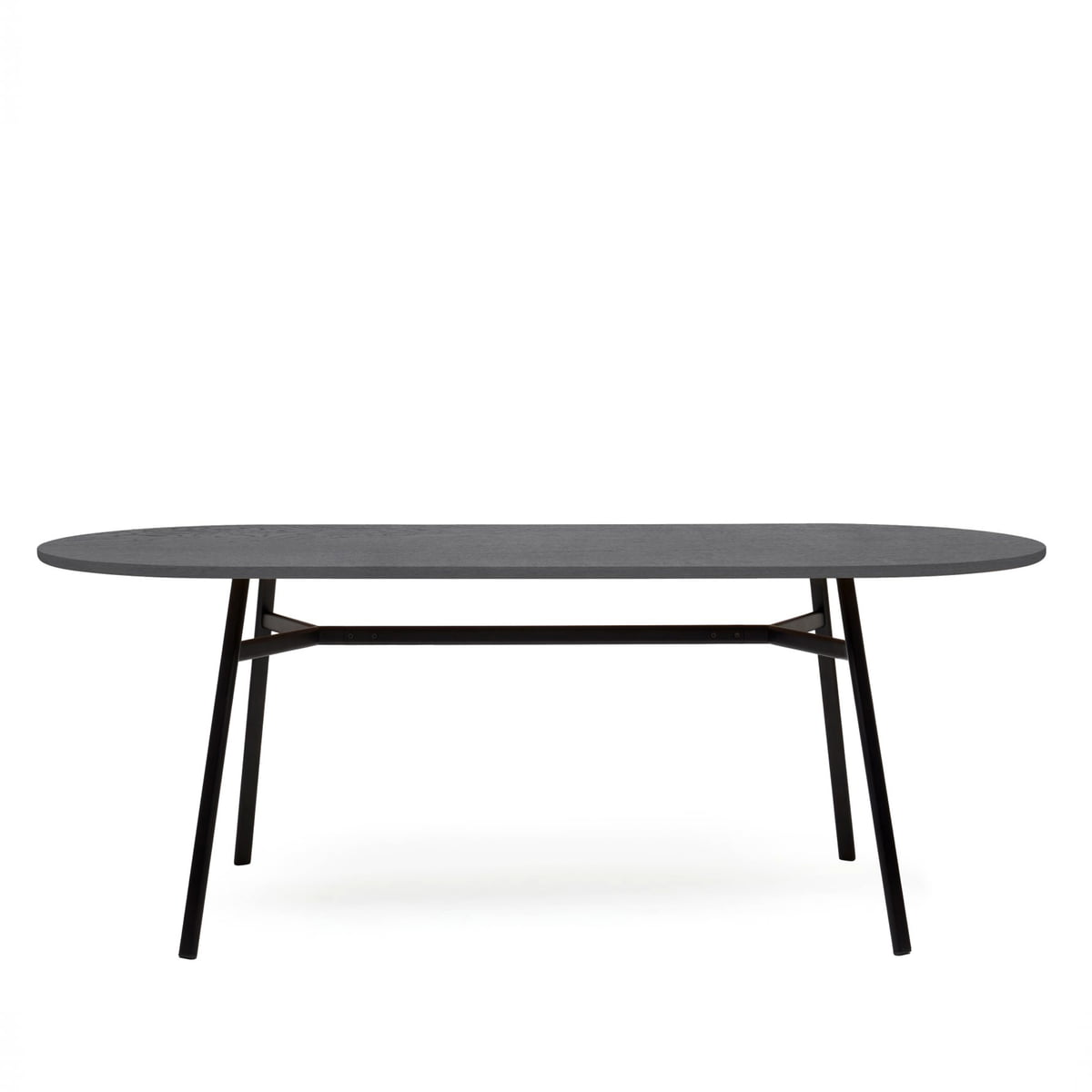 Puik - Tress Table de salle à manger small, 210 x 90 x 75 cm, noir