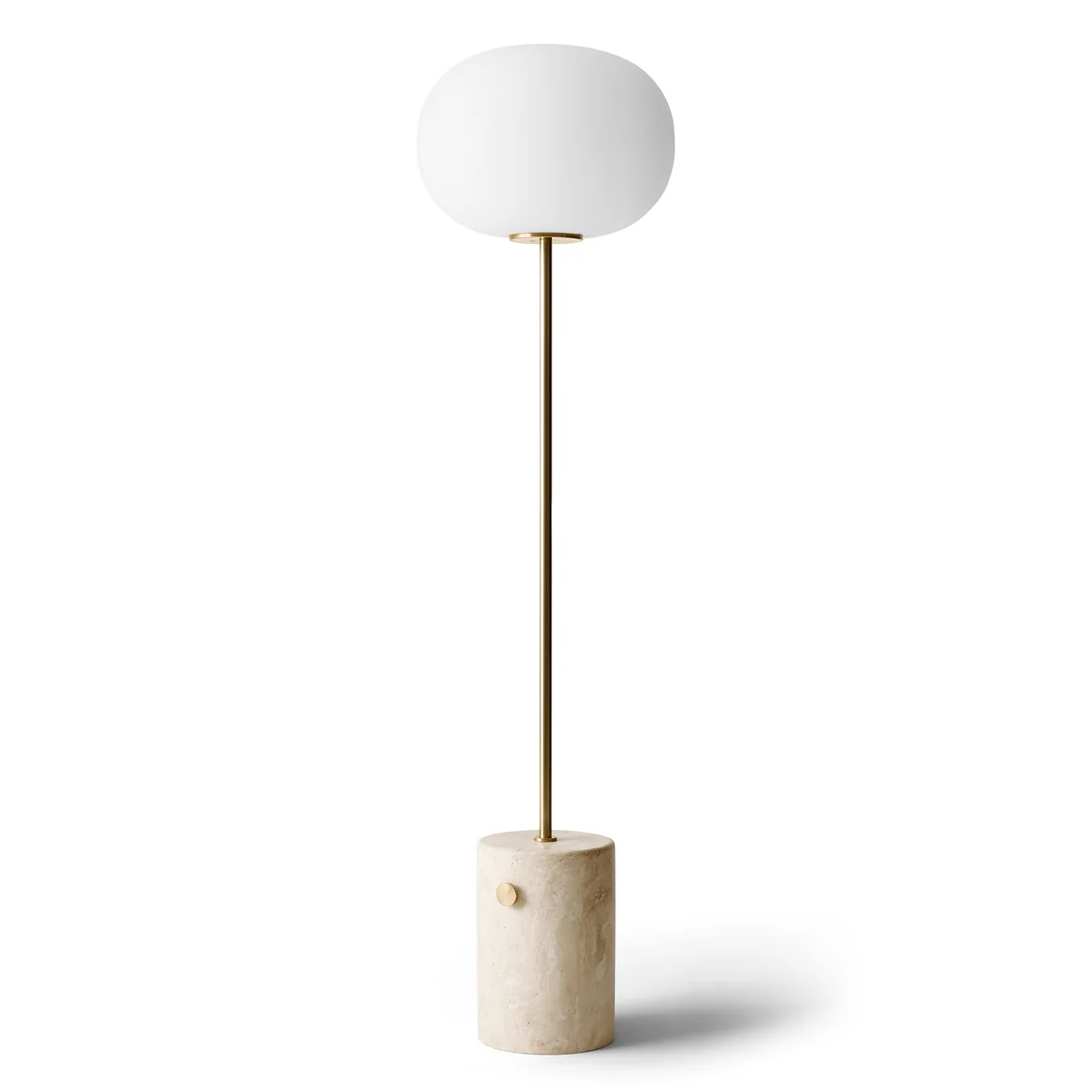 Audo - JWDA Lampadaire, travertin / laiton brossé Audo - JWDA Lampadaire, travertin / laiton brossé