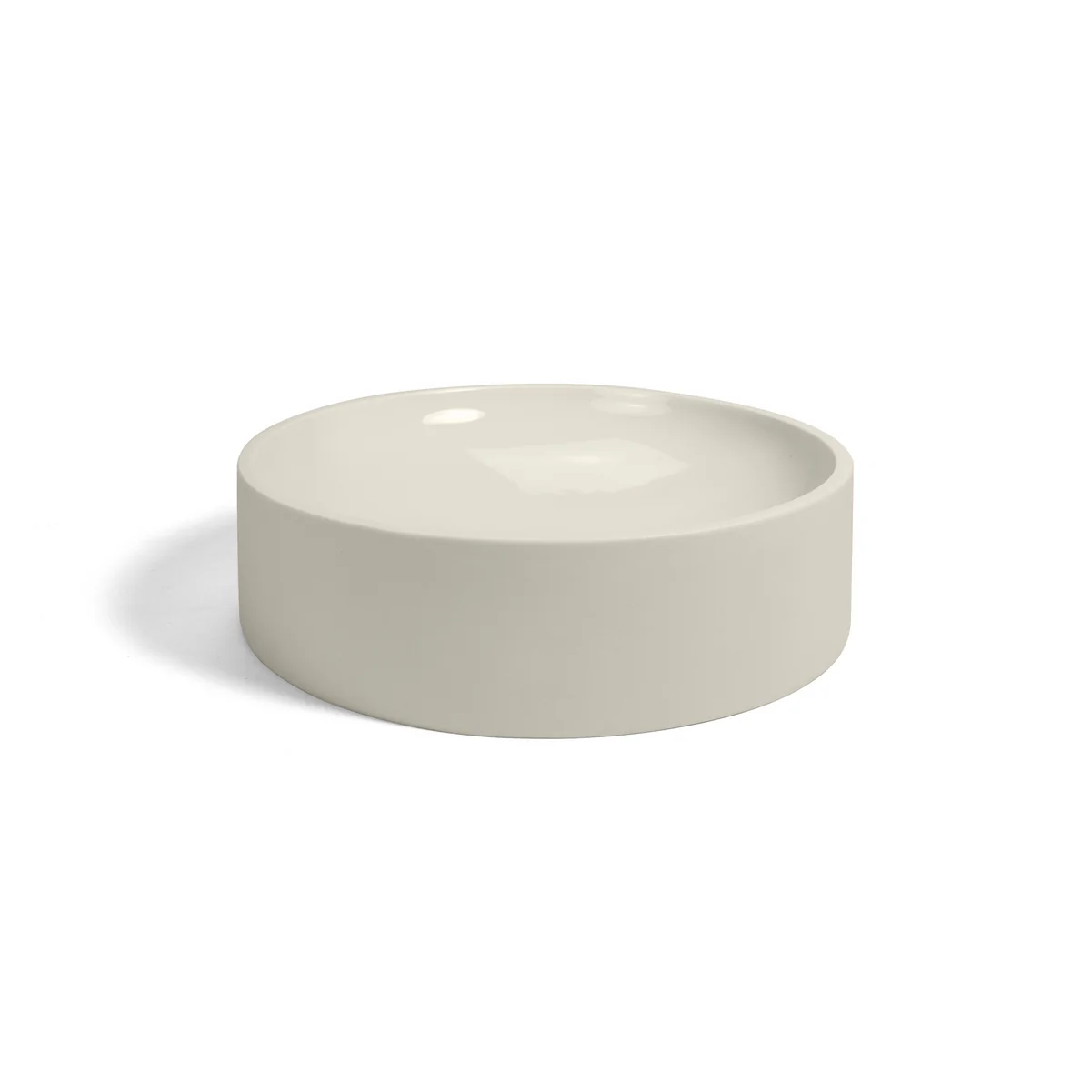 Studio Zondag - Divy Porzellan Coupe L, Ø 19 x H 5,4 cm, blanc
