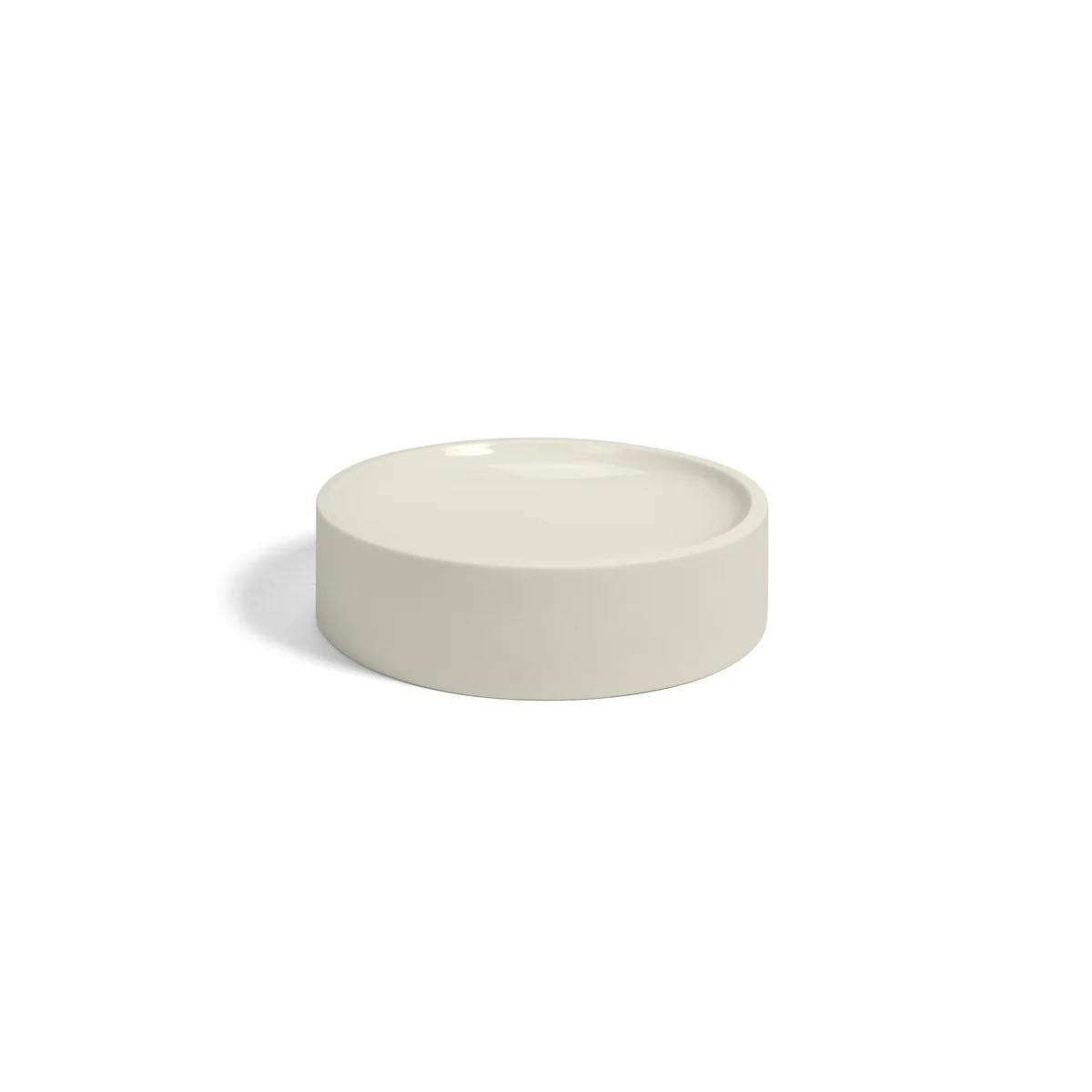 Studio Zondag - Divy Porzellan Coupe M, Ø 14,5 x H 4 cm, blanc