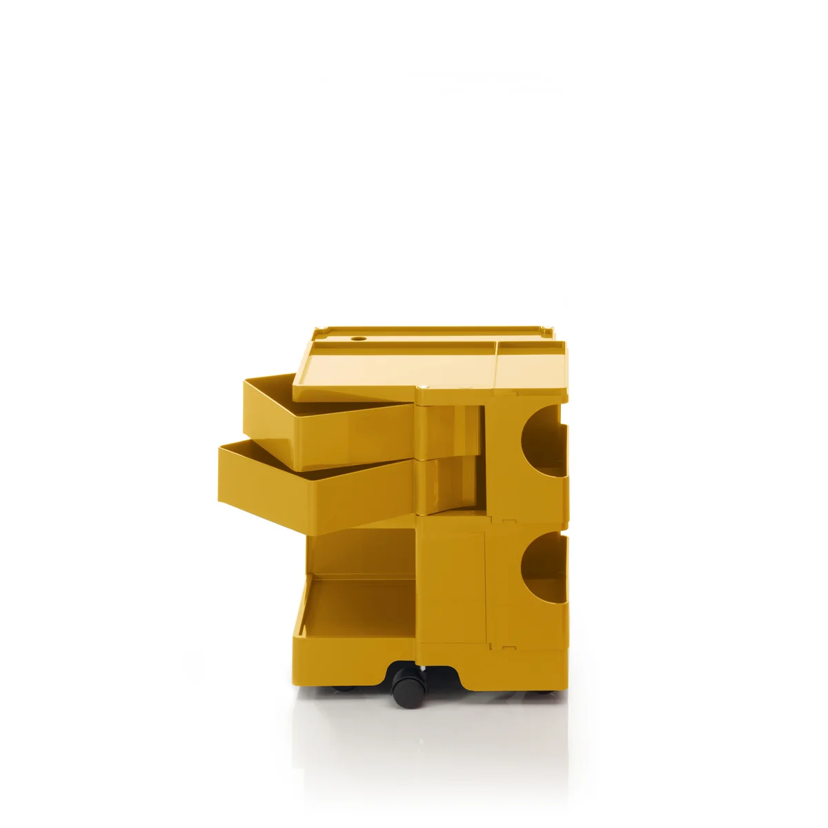 B-Line - Boby Conteneur roulant 2/2, jaune miel B-Line - Boby Conteneur roulant 2/2, jaune miel