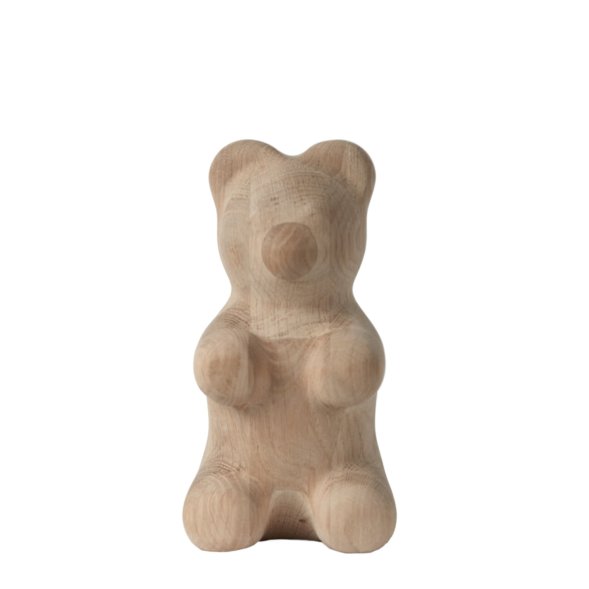 boyhood - gummy bear figurine en bois small, chêne naturel