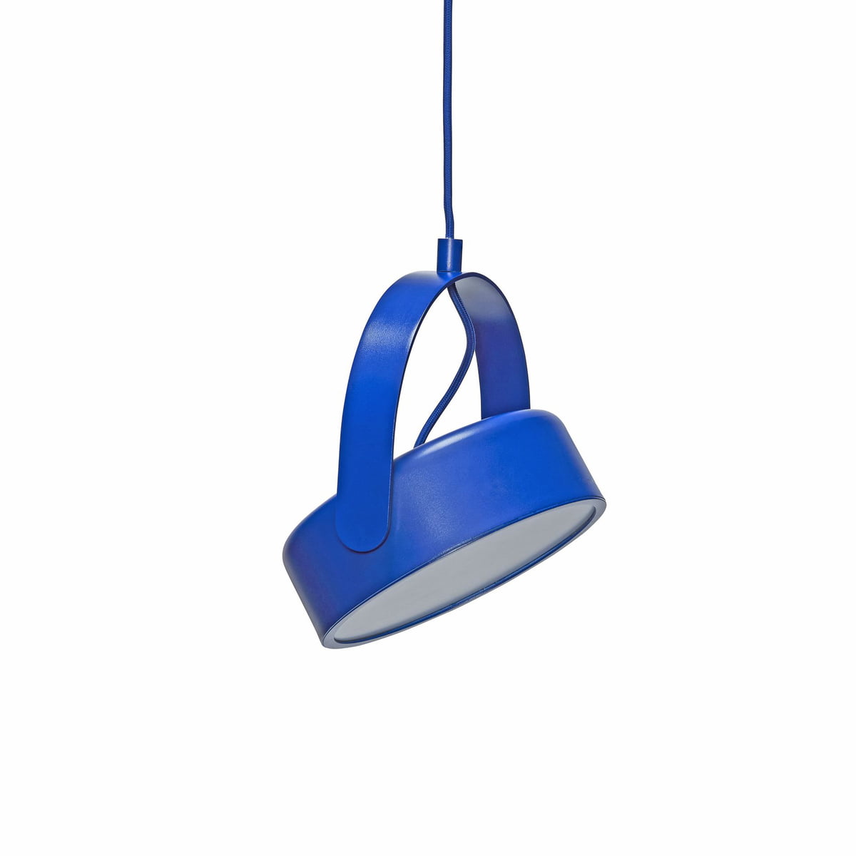 hübsch interior - stage lampe suspendue, bleu clair