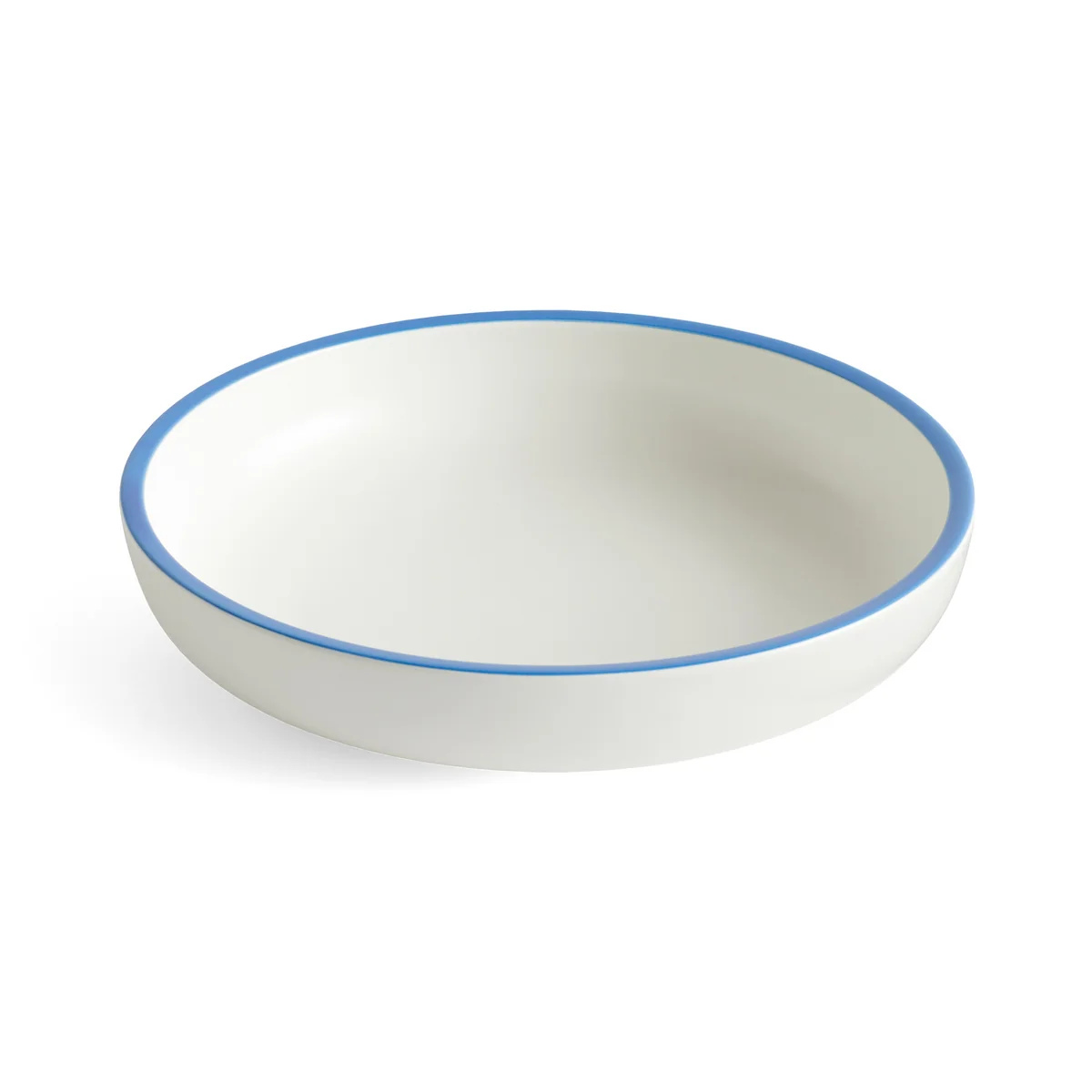 HAY - Sobremesa Bol de service, large, blanc / bleu HAY - Sobremesa Bol de service, large, blanc / bleu