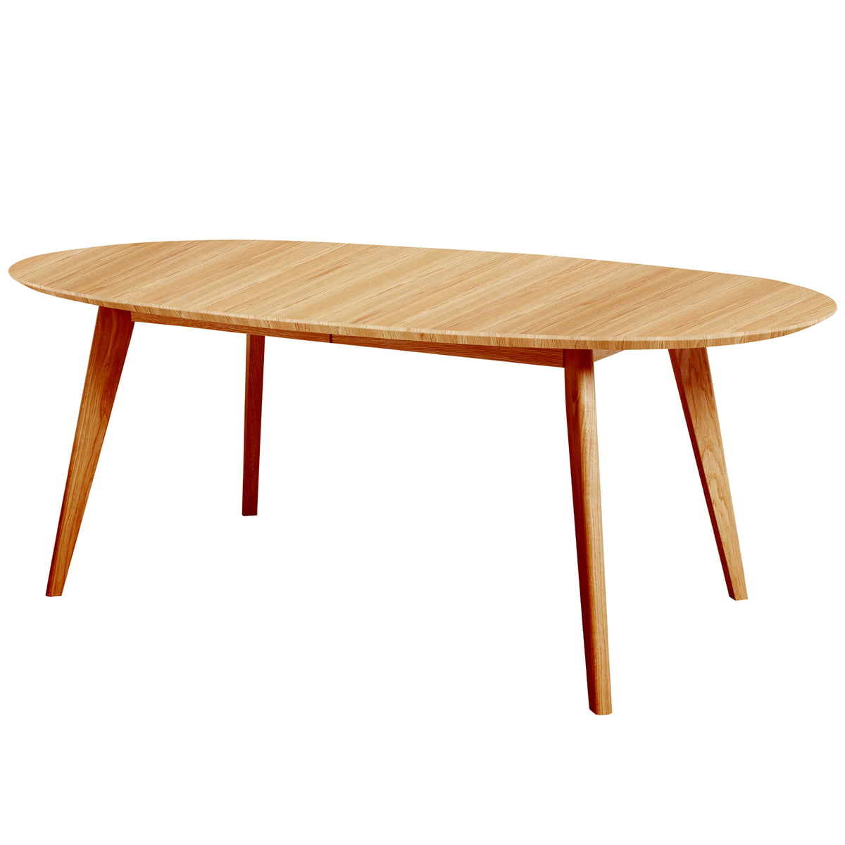 Andersen Furniture - DK10 Table à rallonge ovale, chêne huilé