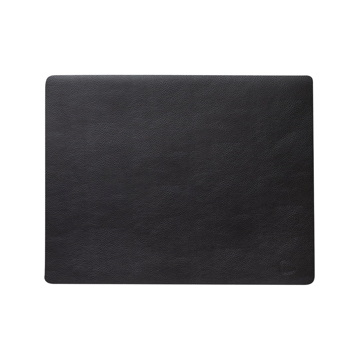 linddna - set de table square l 35 x 45 cm, serene noir