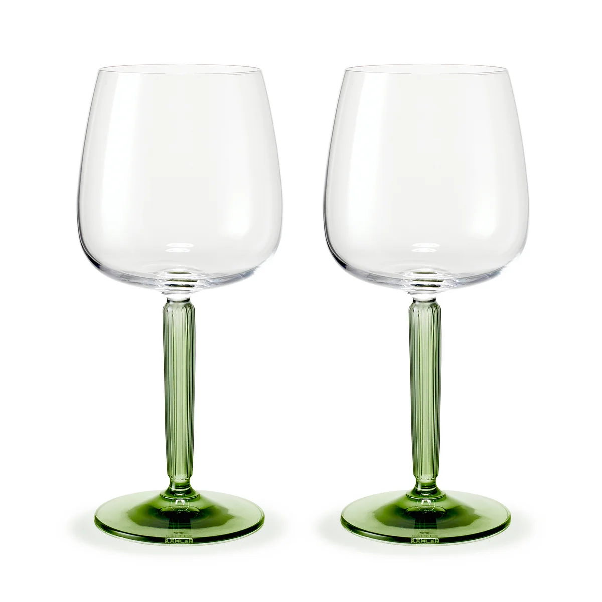 Kähler Design - Hammershøi Verres à vin, vin rouge 49 cl, vert (lot de 2) Kähler Design - Hammershøi Verres à vin, vin rouge 49 cl, vert (lot de 2)