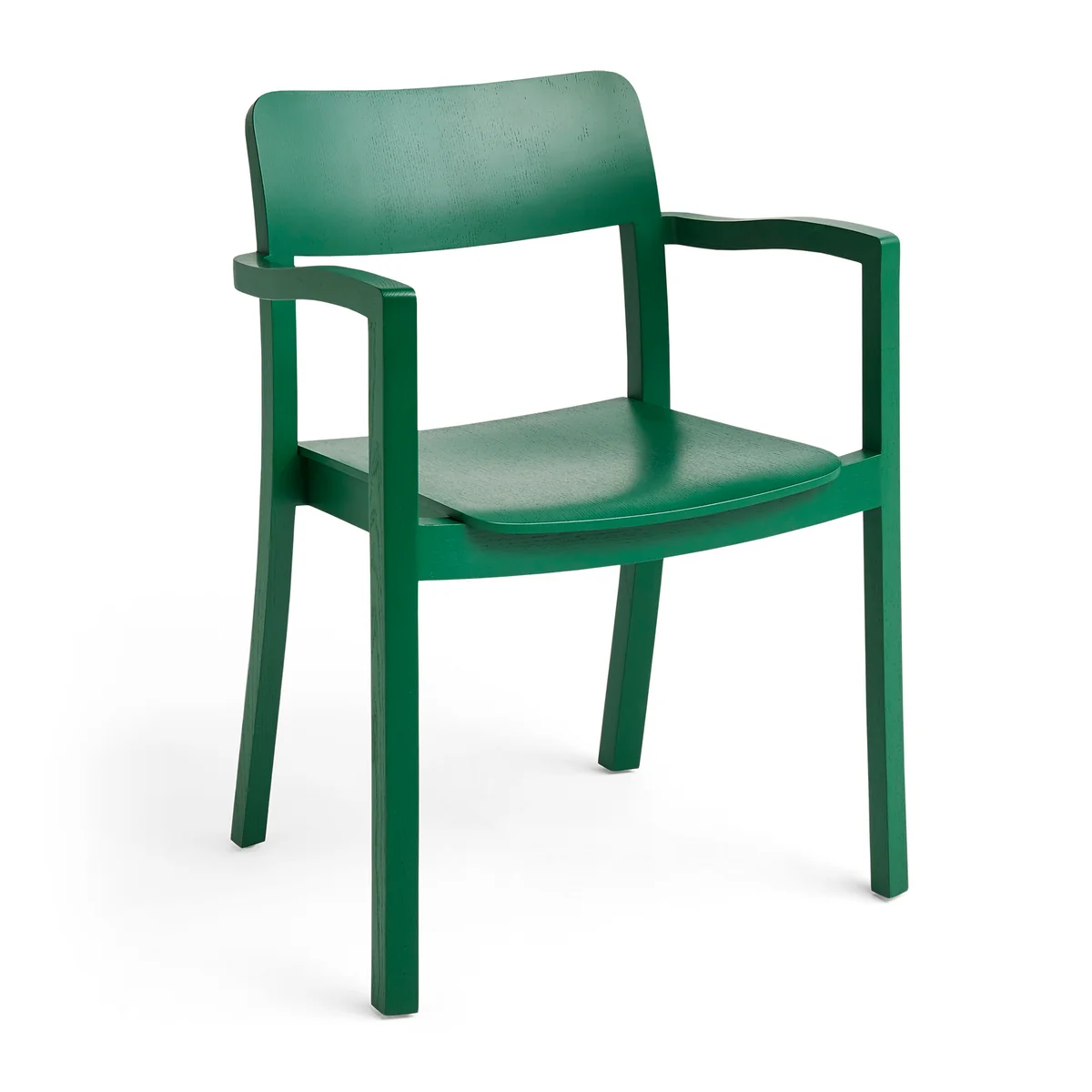 HAY - Pastis Chaise avec accoudoirs, pine green HAY - Pastis Chaise avec accoudoirs, pine green