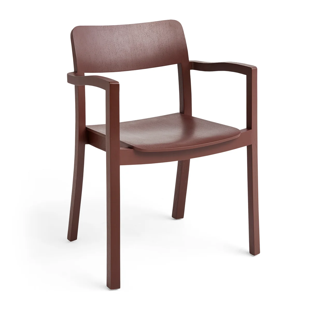 HAY - Pastis Chaise avec accoudoirs, barn red