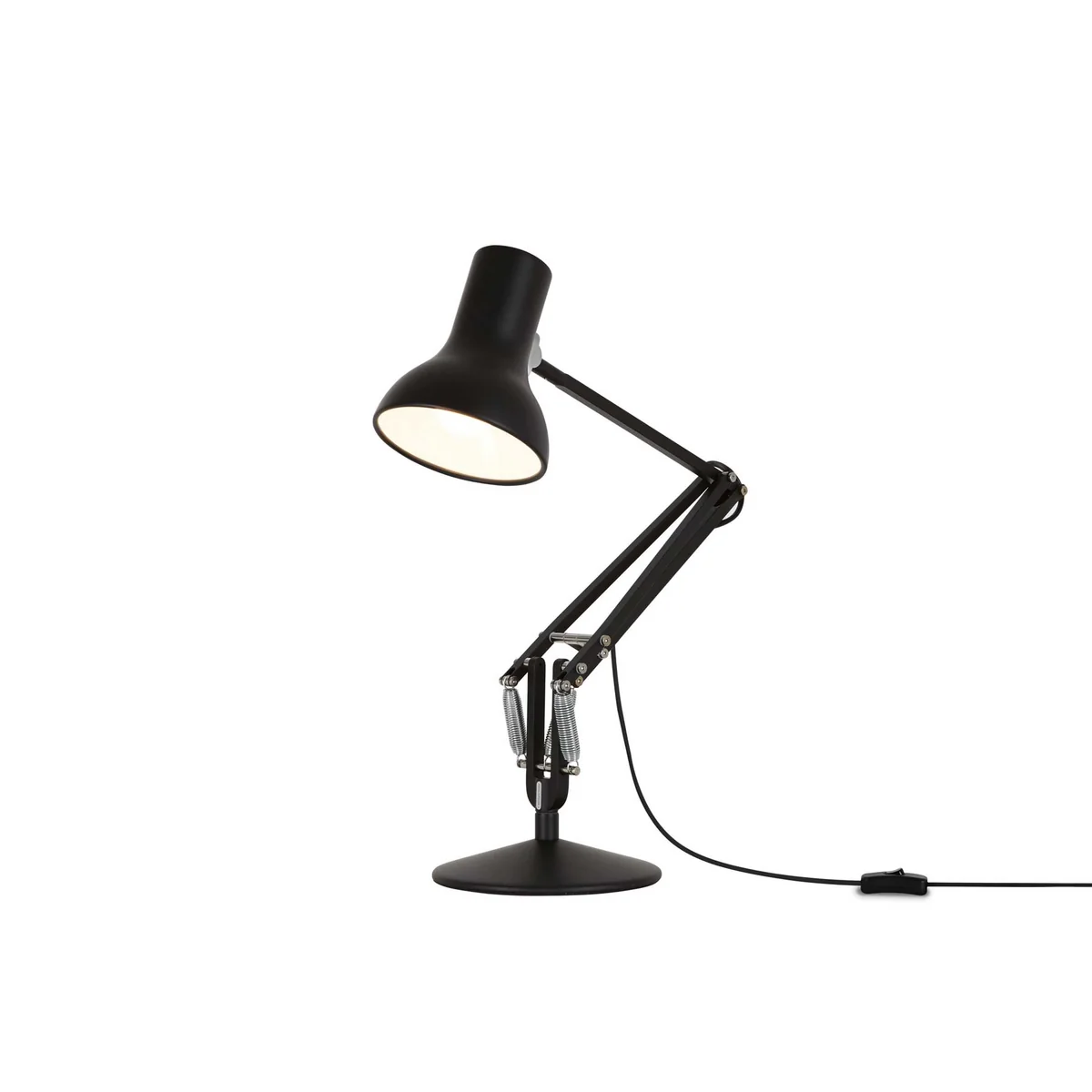 Anglepoise - Type 75 Mini Lampe de bureau, Jet Black Anglepoise - Type 75 Mini Lampe de bureau, Jet Black