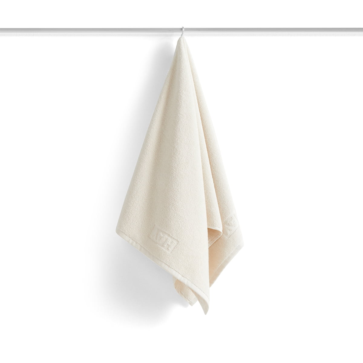hay - mono serviette de bain, 50 x 100 cm, cream