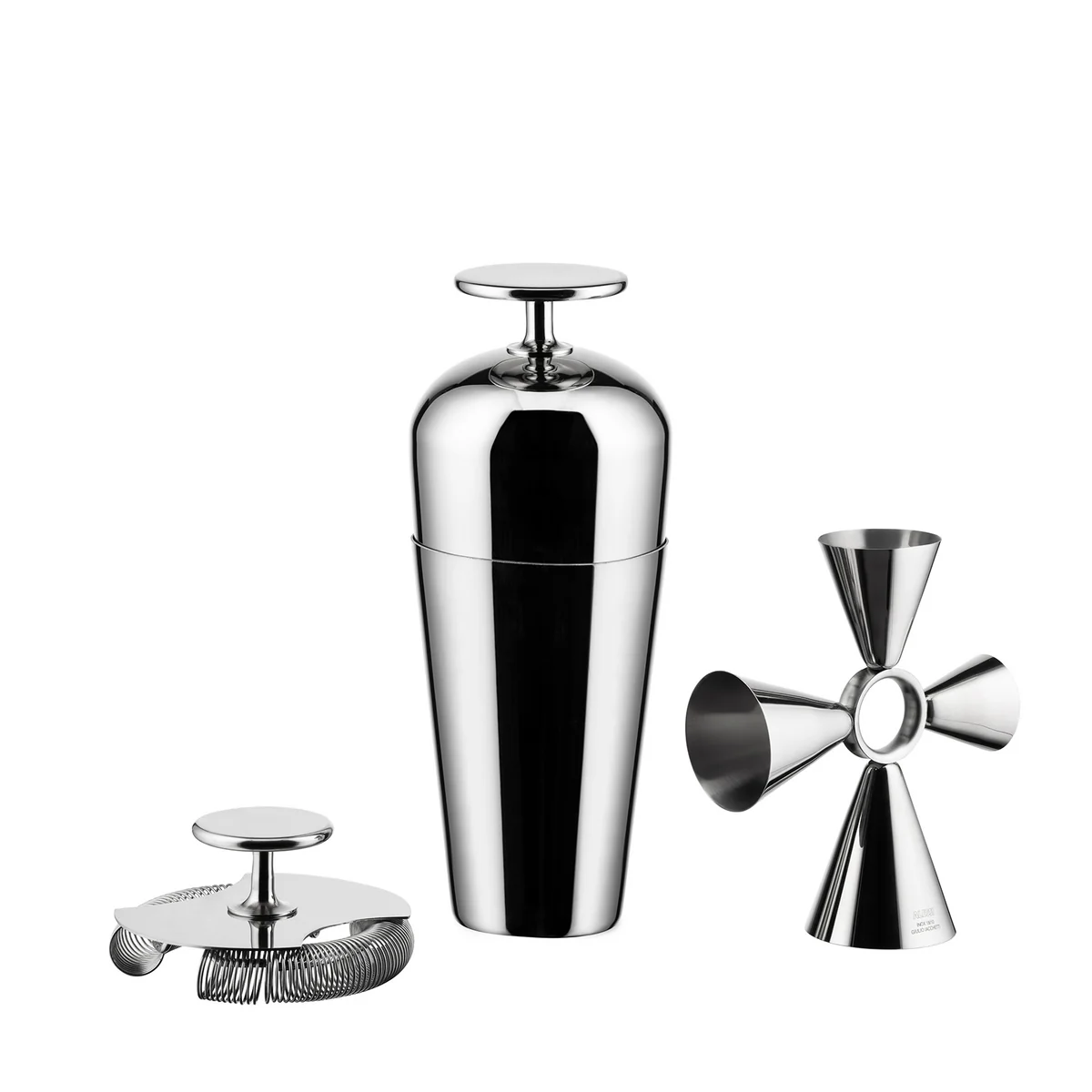Alessi - The Tending Box Set à cocktail, 3 pcs., acier inoxydable Alessi - The Tending Box Set à cocktail, 3 pcs., acier inoxydable
