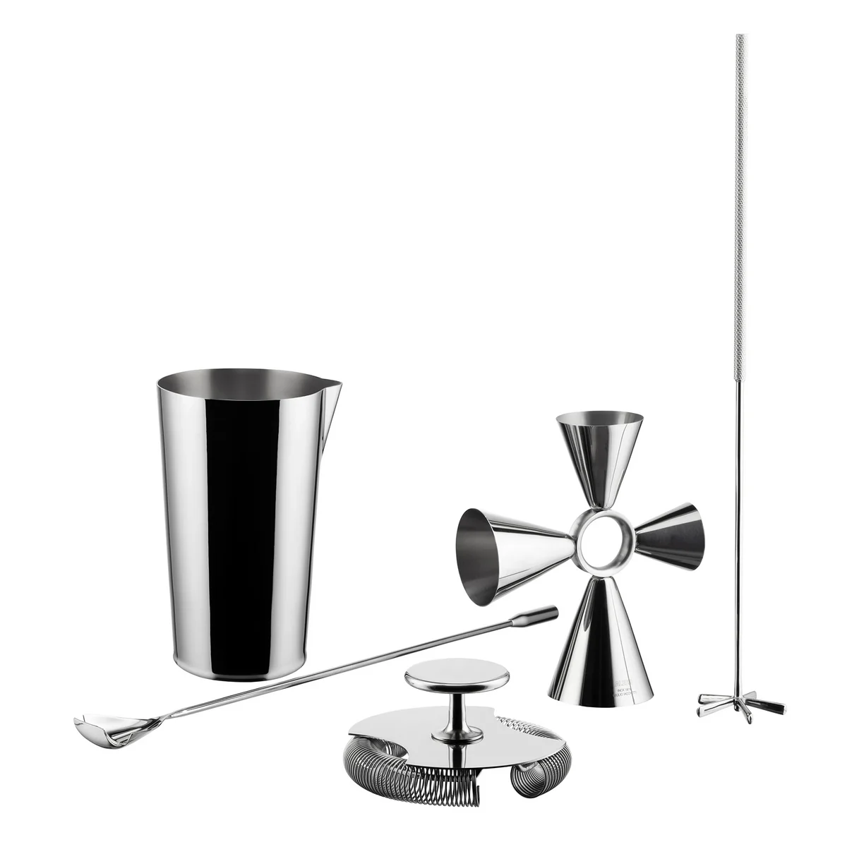 Alessi - The Tending Box Set à cocktail, 5 pcs., acier inoxydable Alessi - The Tending Box Set à cocktail, 5 pcs., acier inoxydable