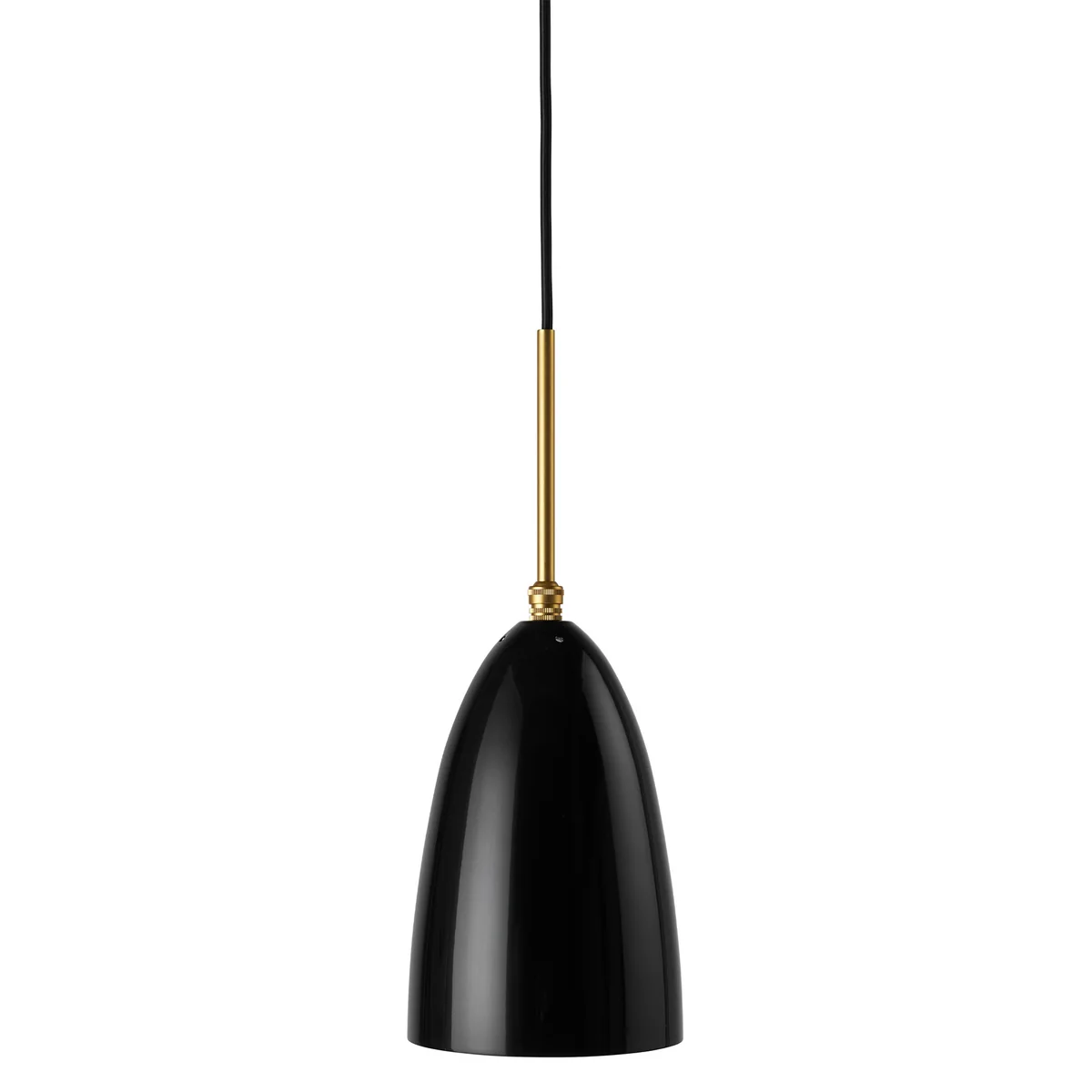 GUBI - Gräshoppa Lampe suspendue, noir brillant GUBI - Gräshoppa Lampe suspendue, noir brillant