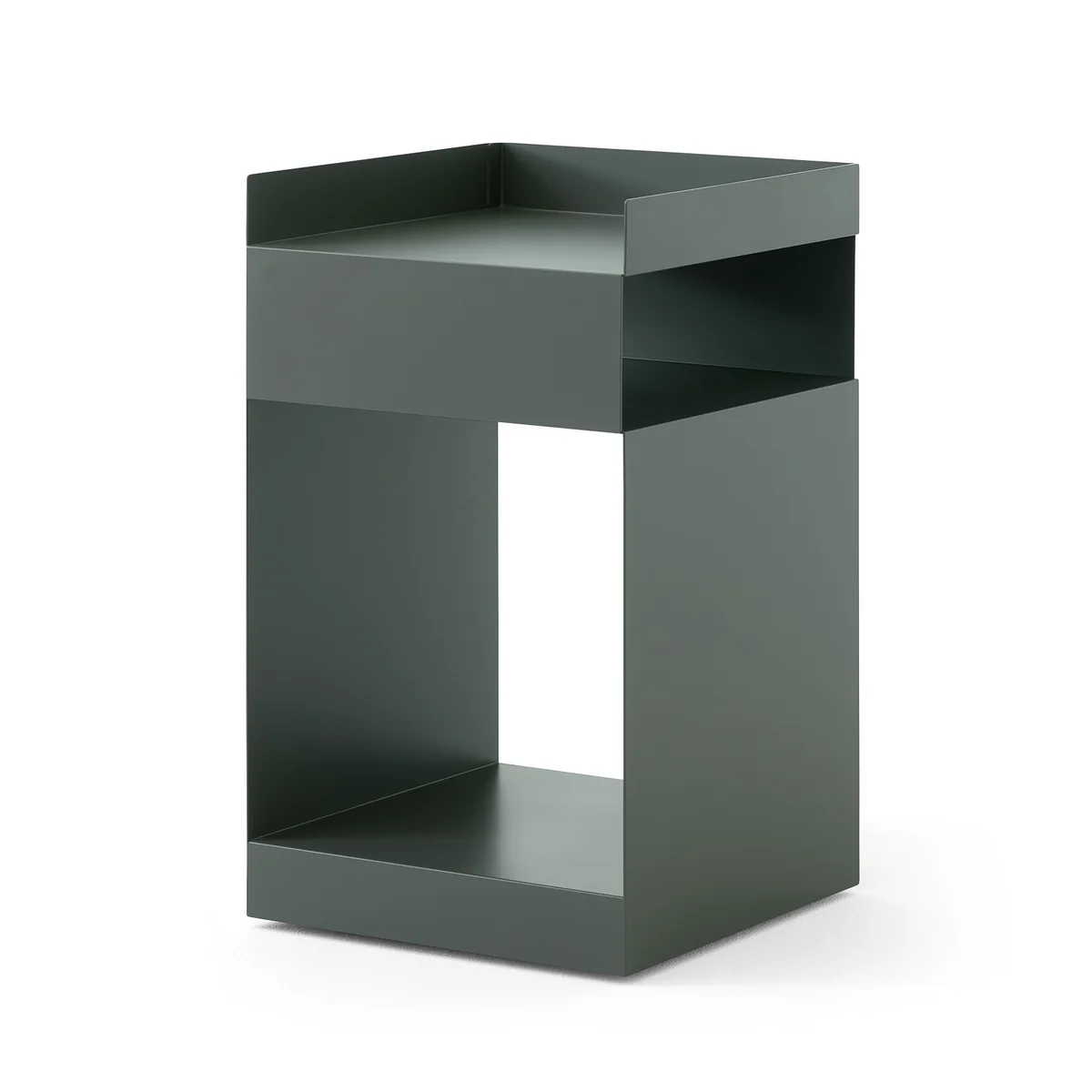 & Tradition - Rotate Table d'appoint SC73, 59 x 35 cm, acier, Hunter & Tradition - Rotate Table d'appoint SC73, 59 x 35 cm, acier, Hunter