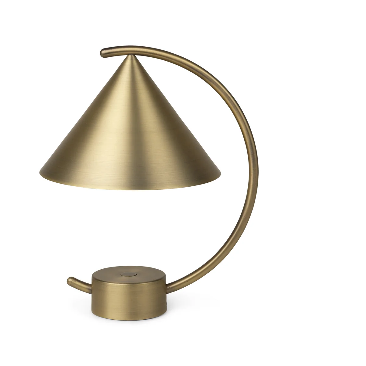 Ferm Living - Meridian Lampe de table LED rechargeable, laiton Ferm Living - Meridian Lampe de table LED rechargeable, laiton