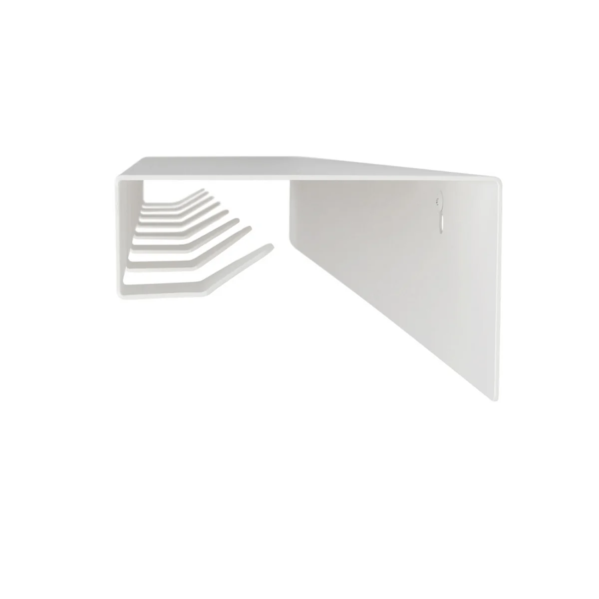 vonbox - Étagère à chaussures Hang On, blanc (RAL 9016) vonbox - Étagère à chaussures Hang On, blanc (RAL 9016)