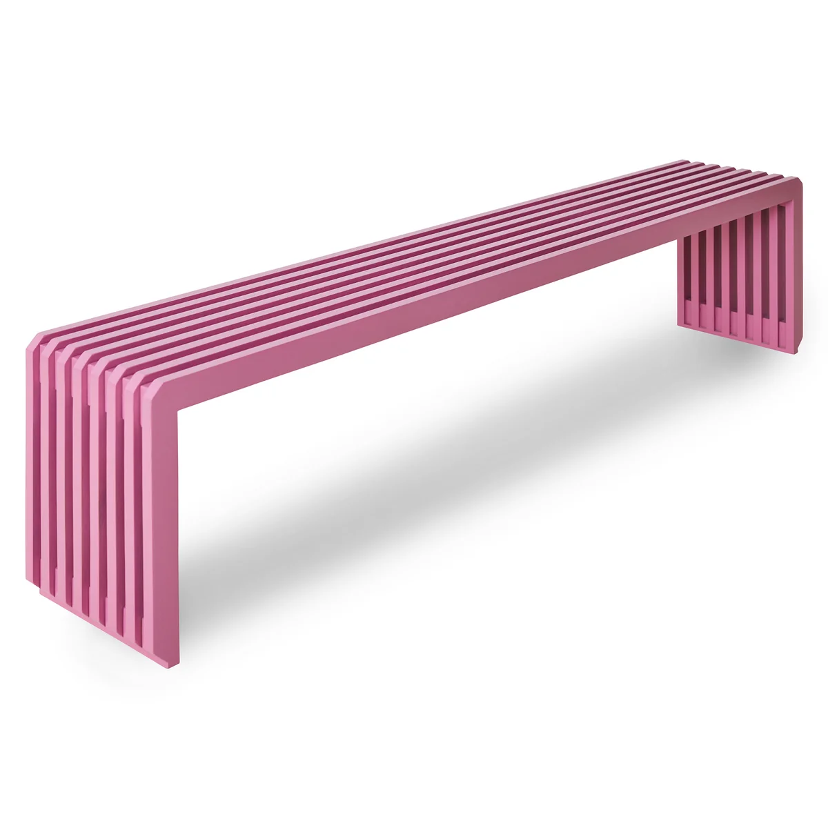 HKliving - Slatted Banc 160 cm, hot pink HKliving - Slatted Banc 160 cm, hot pink