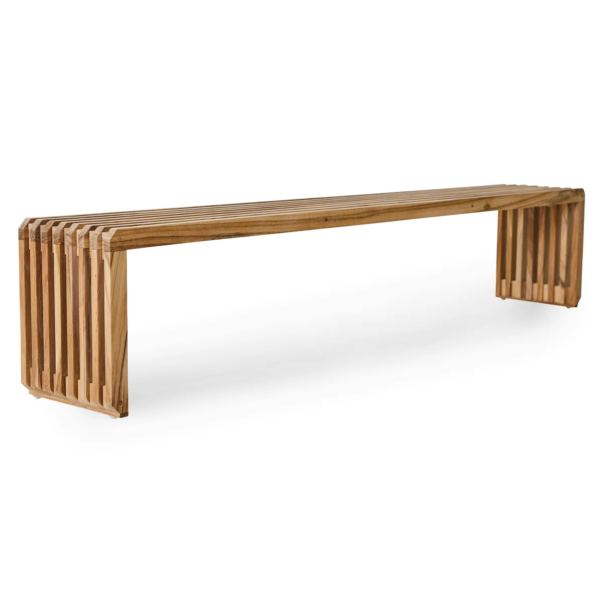 HKliving - Slatted Banc 180 cm, teck naturel HKliving - Slatted Banc 180 cm, teck naturel