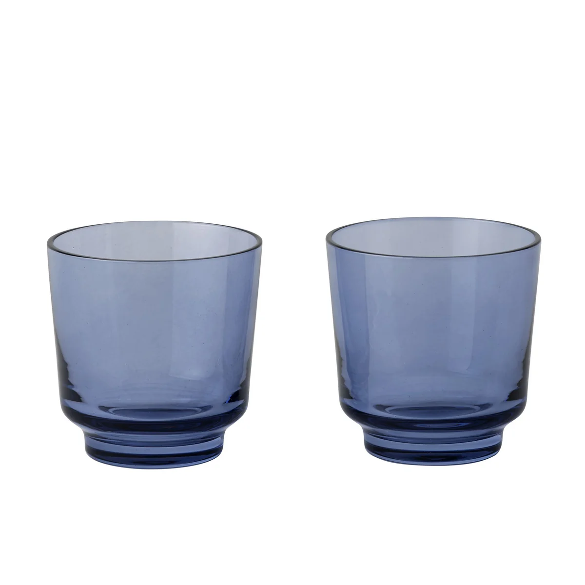 Muuto - Raise Verre à boire 20 cl, bleu foncé (set de 2) Muuto - Raise Verre à boire 20 cl, bleu foncé (set de 2)