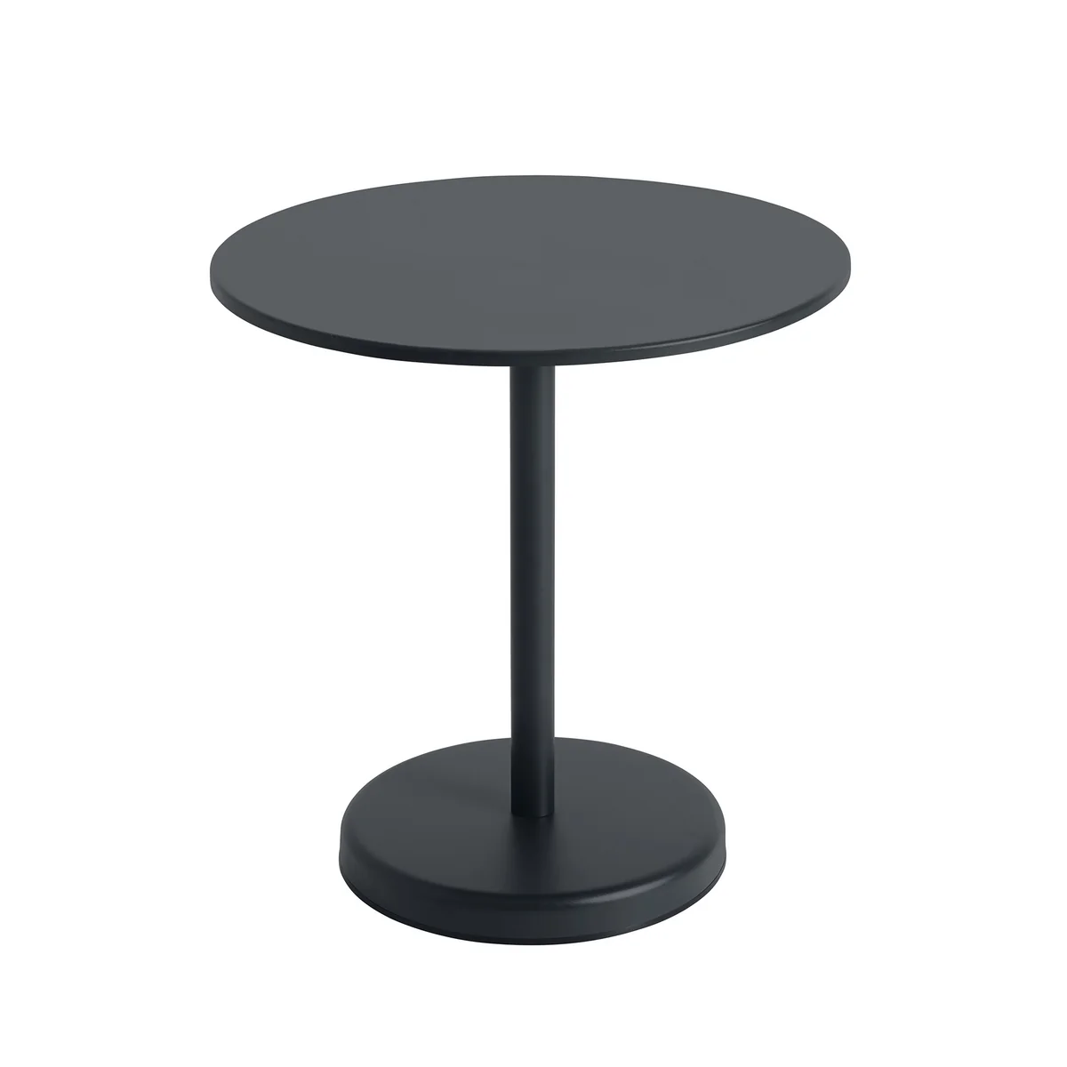 Muuto - Linear Steel Table de bistrot Outdoor, Ø 70 x H 73 cm, noir Muuto - Linear Steel Table de bistrot Outdoor, Ø 70 x H 73 cm, noir