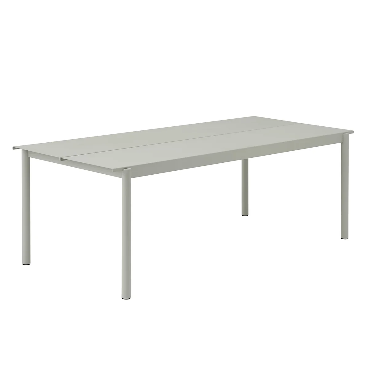 Muuto - Linear Steel Outdoor Table de jardin, 220 x 90 cm, grise Muuto - Linear Steel Outdoor Table de jardin, 220 x 90 cm, grise